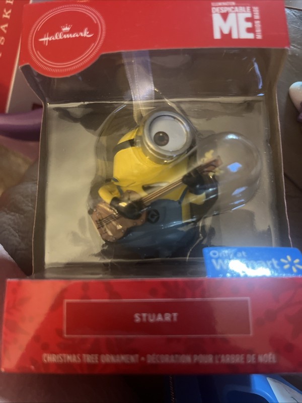 Hallmark: Bob  Dispicable Me  Minion  - 2019 Holiday Ornament New In Box