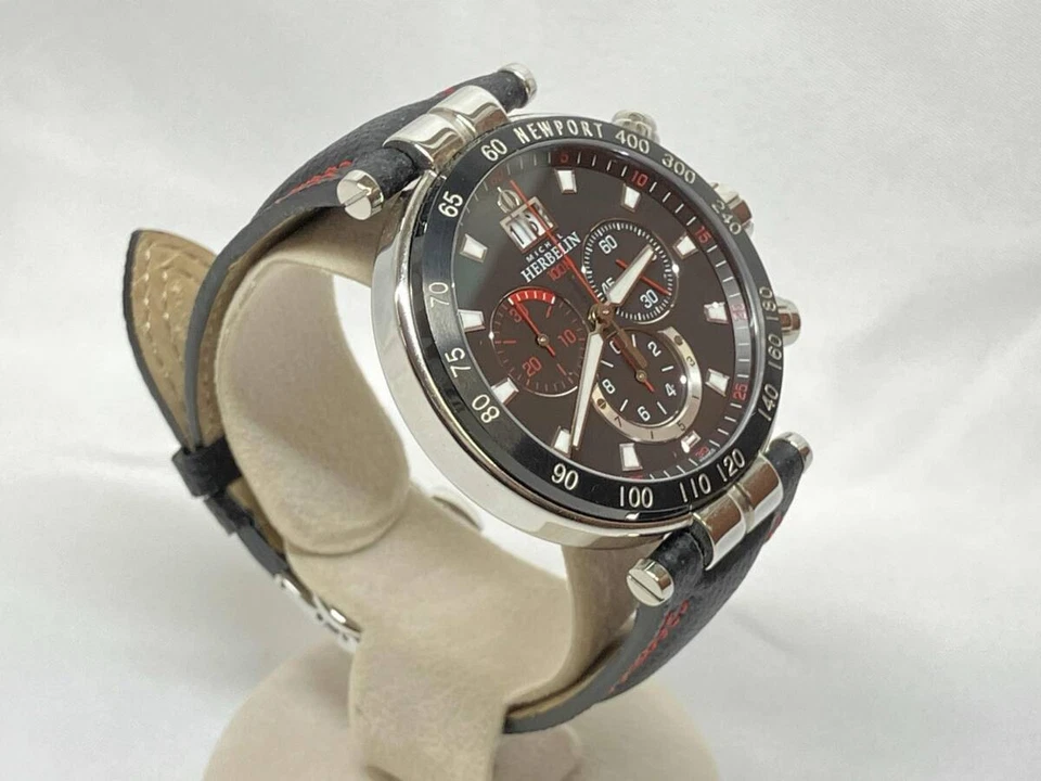 Reloj MICHEL HERBELIN 36655 Cuarzo Cronógrafo Usado con Caja Foto 3 de 4