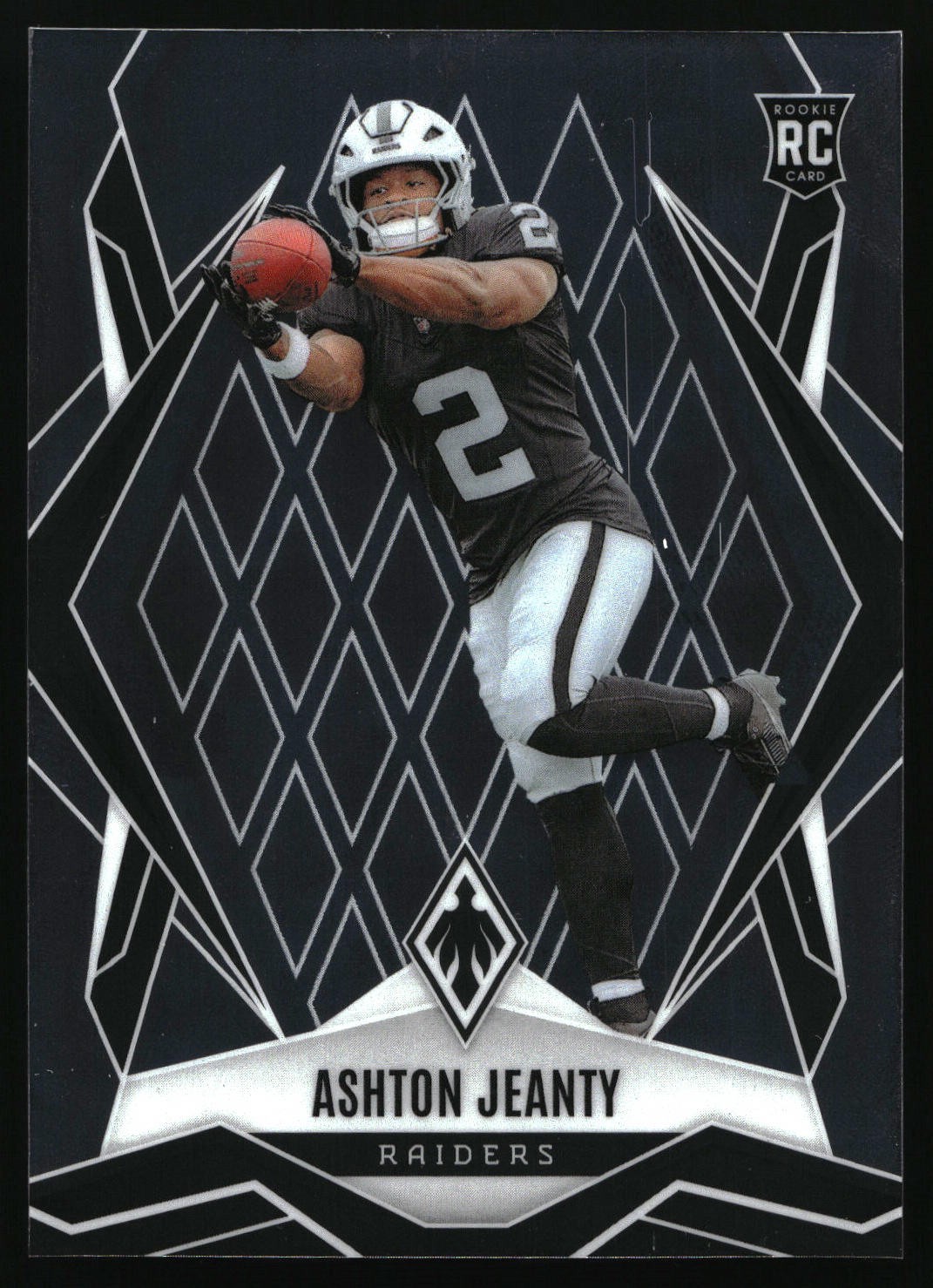 Ashton Jeanty 2025 Panini Phoenix #158 RC Las Vegas Raiders
