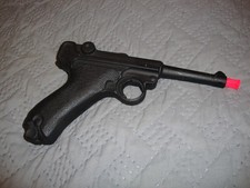 Lytle Novelty Co. cast aluminum Luger, toy replica pistol gun, no moving parts