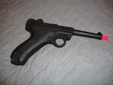 Lytle Novelty Co. cast aluminum Luger, toy replica pistol gun, no moving parts