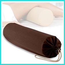 Microfiber Bolster Covers Round Massage Bolster Pillow Covers - 6" x 27" - 10...
