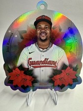 2025 Topps Holiday JOSÉ RAMÍREZ #OO-18 SP Die-Cut Ornament Card Cle Guardians