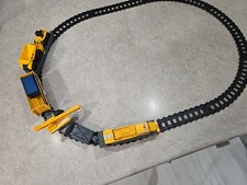 TOY STATE INDUSTRIES CATERPILLAR DIESEL LOCOMOTIVE TRAIN SET 