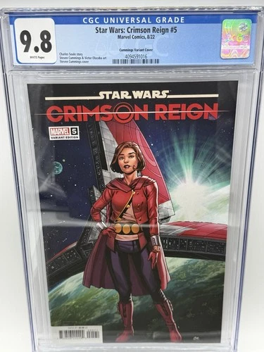 Star Wars: Crimson Reign #5 – Cummings Ratio 1:50 Variant Cover – CGC 9.8 Marvel
