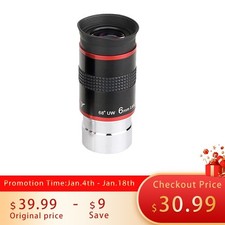 SVBONY 1.25" FMC 68  Ultra Wide Angle 6mm Relief Eyepiece Planetary Observation