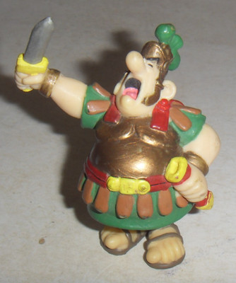 Figur ein Centurion Asterix Goscinny-Uderzo 1997 Plastoy