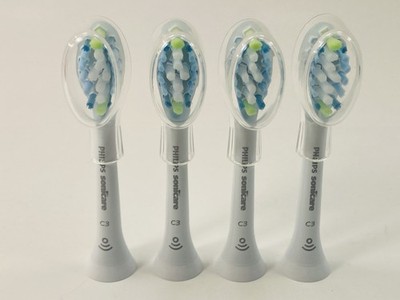 Philips Sonicare C3 Two-in-One - Genuine Replacement Electric Toothbrush Heads