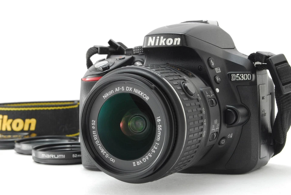 【MINT S/C11179】Nikon D5300 24.2 MP DSLR Digital SLR 18-55mm f/3.5-5.6 G VR II - Image 2 of 4