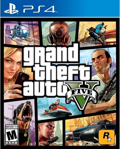 New ListingGrand theft auto v - ps4 used good