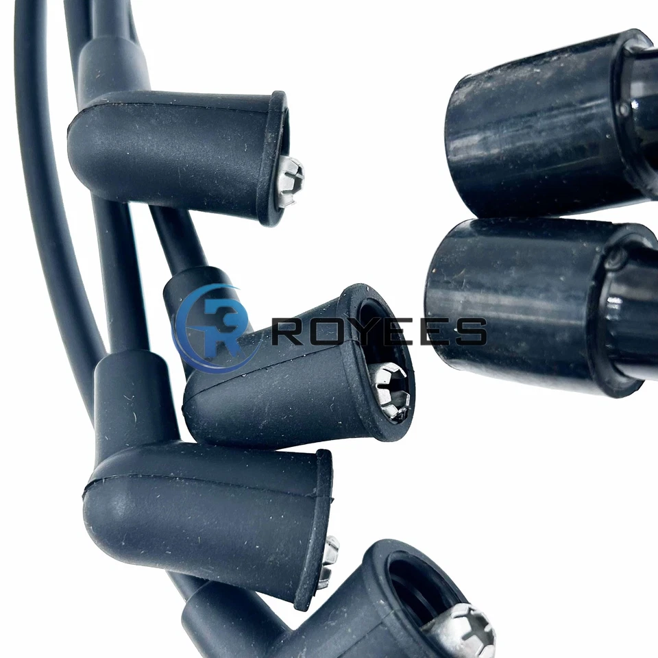 4PC 32700-PHK-003 For 1997-2001 Honda CR-V Spark Plug Ignition Coil Wires Cable Foto 4 de 4