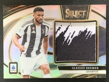 Gleison Bremer 2024-25 Panini Select Serie A Jumbo Swatches Jersey Silver #JS-GB