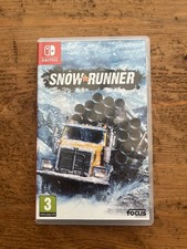 Nitendo Switch Snowrunner Game