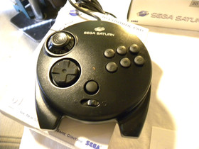 NEW Sega Saturn 3D Control Pad Controller And All Paper Work 2 control pads