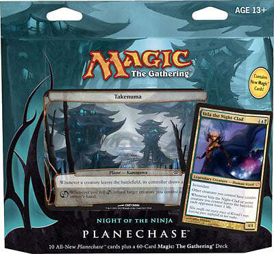 Planechase 2012 Deck Night of the Ninja (ENGLISH) SEALED NEW MAGIC MTG ABUGames - Picture 1 of 1