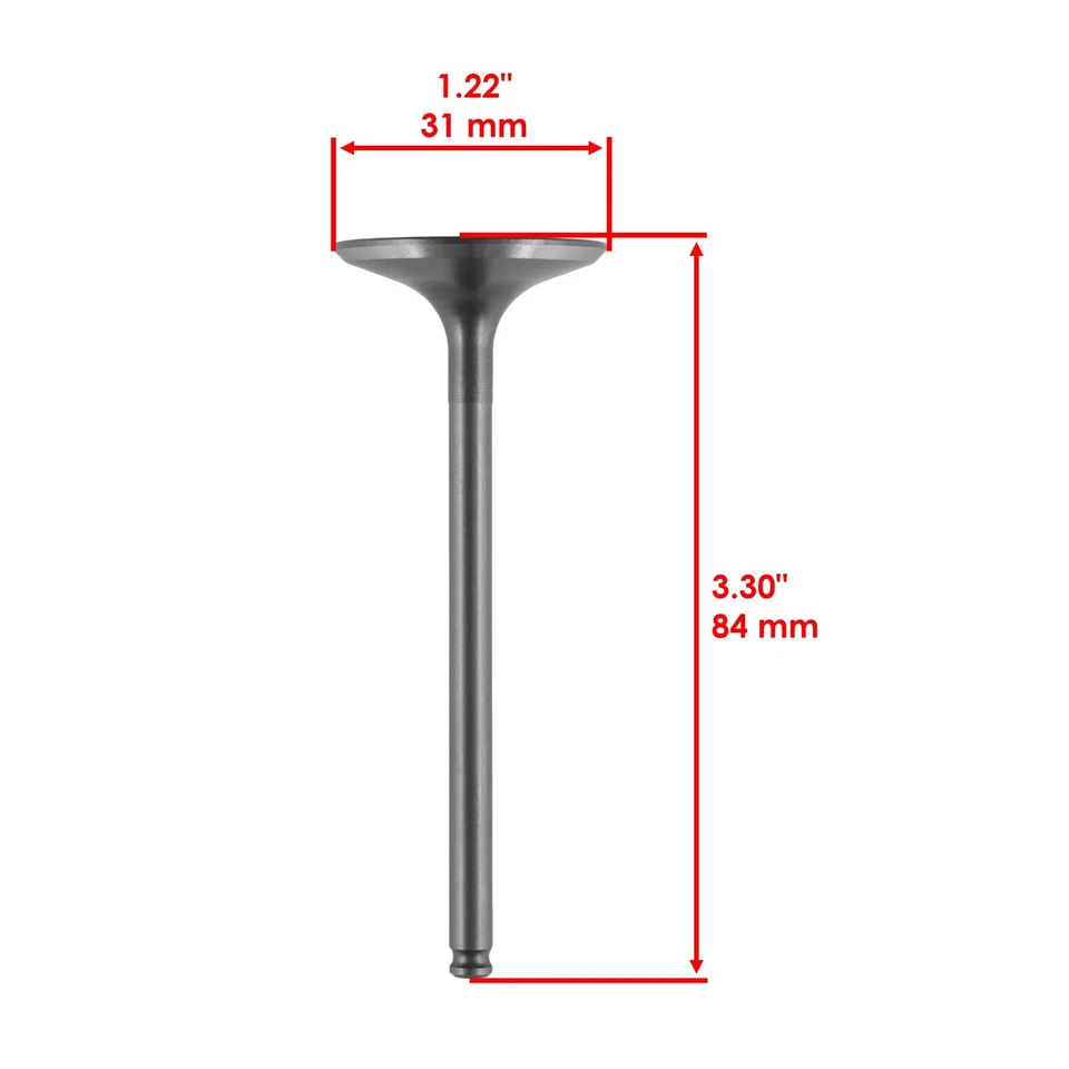Kit de junta de válvula de escape de admissão de cabeça de cilindro compatível com Honda CRF250X 2004-2017 - Imagem 3 de 4