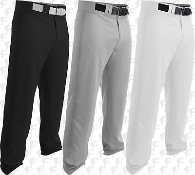 Easton Rivale 2, Jugendliche Jungen Baseball Hose Offen Unten A167115 Weiß,