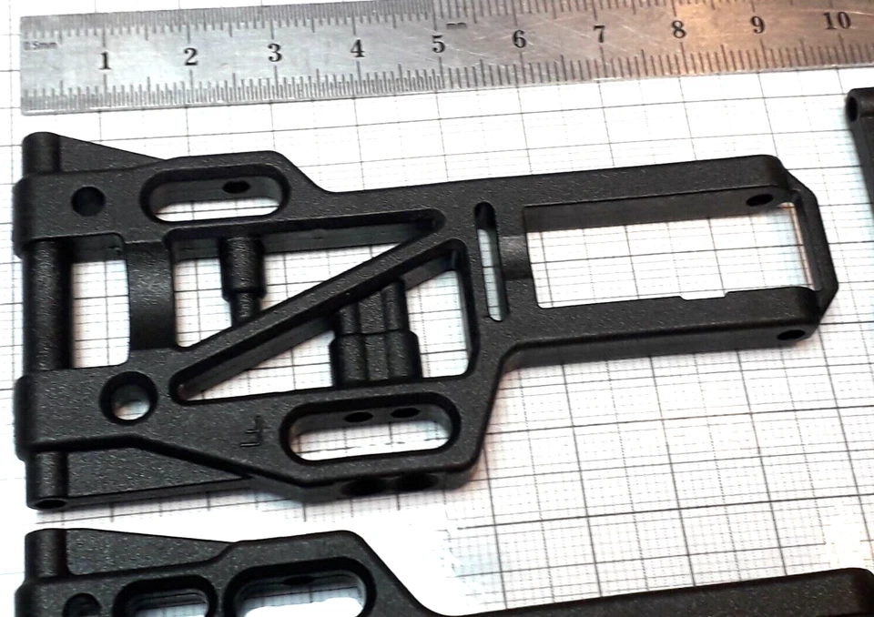 4 RC Car Querlenker Vorderachse Hinterachse Reely Rhino 1:10 RC Buggy (7021) - Bild 4 von 4