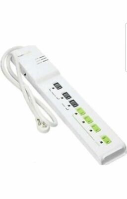 (2) TrickleStar 7 Outlet Advanced Fireproof Power Strip Surge Protector Bundle