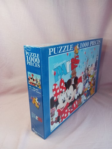 PUZZLE DISNEYLAND PARIS EDITION LIMITEE 1000 PCS CLEMENTONI NEUF - Photo 3/7