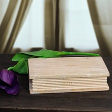 Schmuckkästchen, Holztruhe - Holzkiste, Schatztruhe - Schmuckkasten, Buchform