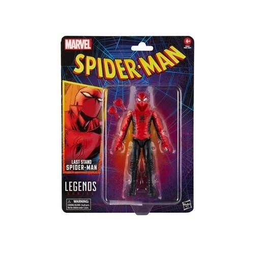 Spiderman Marvel Legends Comic 6-Inch Last Stand Spider-Man Action Figure