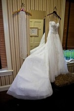 Casablanca Ballgown Wedding Dress Style:2098 sweetheart neckline , Size 6