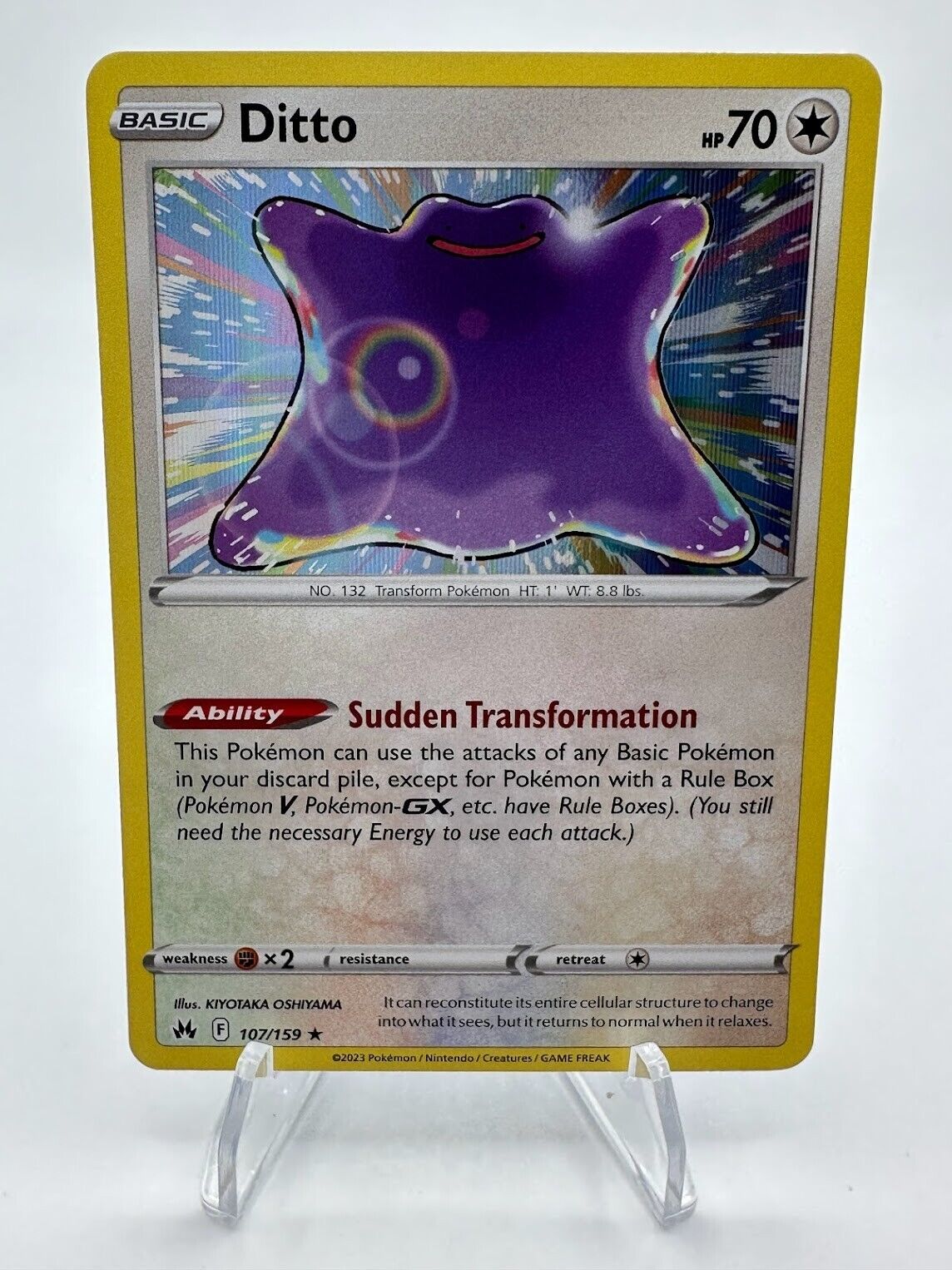 Ditto (#107/159)  Fantasia Card Game