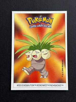 Pokemon Karte - Nintendo - Dunkin Boomer - #103 Exeggutor Noadkoko