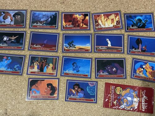 Disney's ALADDIN Movie Trading Cards - Bulk Lot vintage retro 90's collectibles - Picture 1 of 1