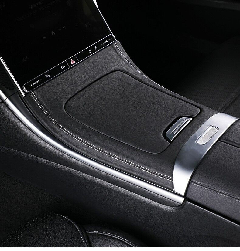 Mercedes W206 C Klasse Mittelkonsole Kunstleder Abdeckung