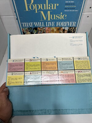 Popular Music That Will Live Forever 10 LP Box Set - Complete
