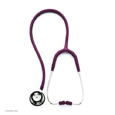 Welch Allyn 5079-139 Adult Professional Stethoscope Burgundy Double-Head Ches...