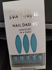 RED ASPEN Southern Charm Shayla Nail Dashes 24 Pop On Short Square 0-9.