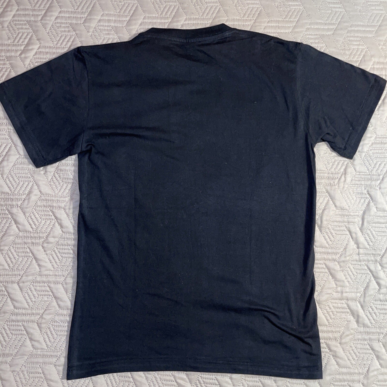 AC/DC Angus Young Devil Horns Black T-shirt Highway T… - Gem