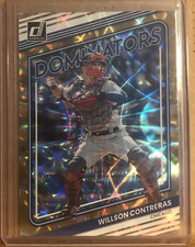 Willson Contreras 2022 Donruss Dominators Gold Card #D-10 Chicago Cubs 500/999