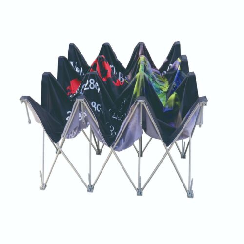 8'x8', supporto display pop-up dritto tessuto tensione telaio cabina 3x3 - Foto 6 di 13