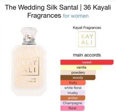 ♡KAYALI The Wedding Silk Santal 36 EDP 10mL-0.34oz Travel VANILLA