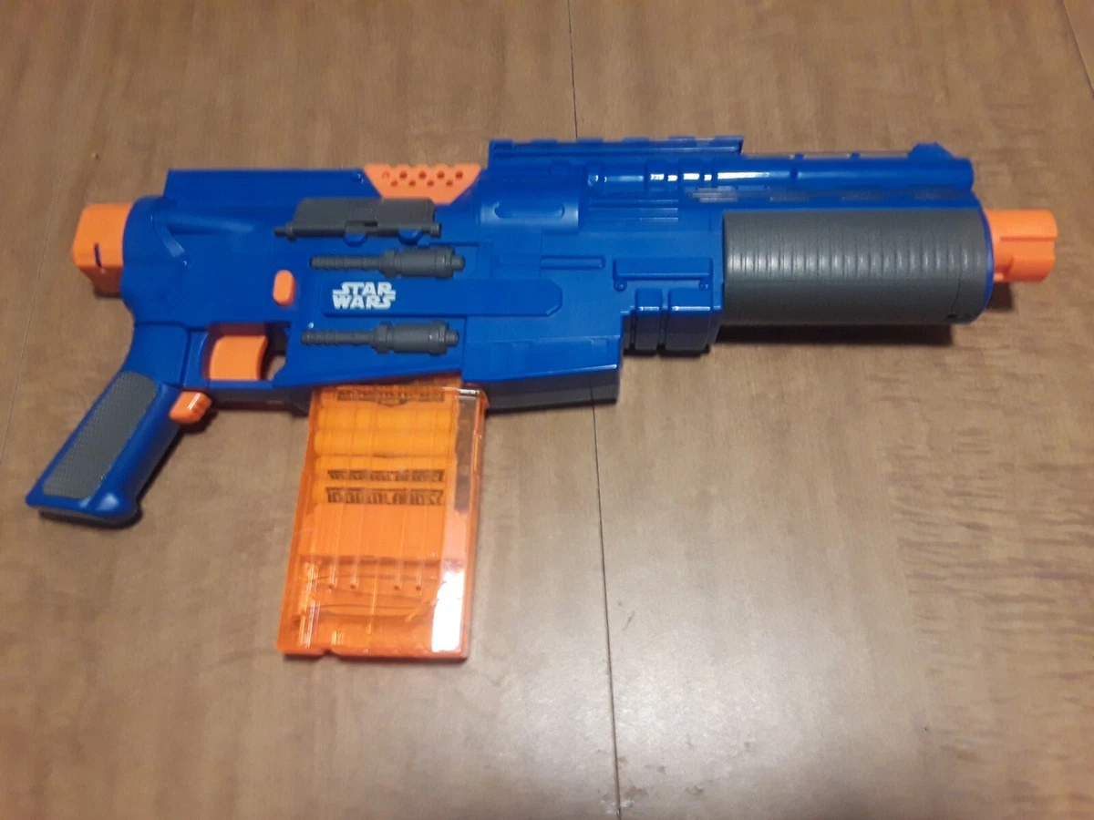 NERF Rogue One Blue Captain Andor Eadu Blaster - Tested Works | eBay