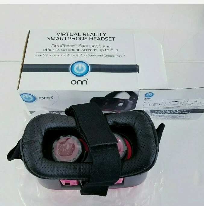 Auriculares de Realidad Virtual para Samsung, iPhone y Otros hasta 6" Pantalla Rosa NUEVO  Foto 2 de 4