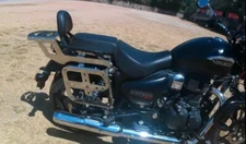 Meteor 350 Luggage Carrier Steel with Chrome Finish