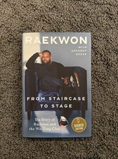 Raekwon From Staircase To Stage Signed First Edition Hardcover Wu-Tang Clan Book
