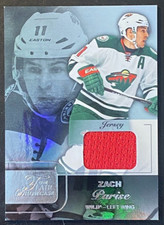 Zach Parise 2015-16 Flair Showcase Jersey #Row 1 Seat 24 Minnesota Wild