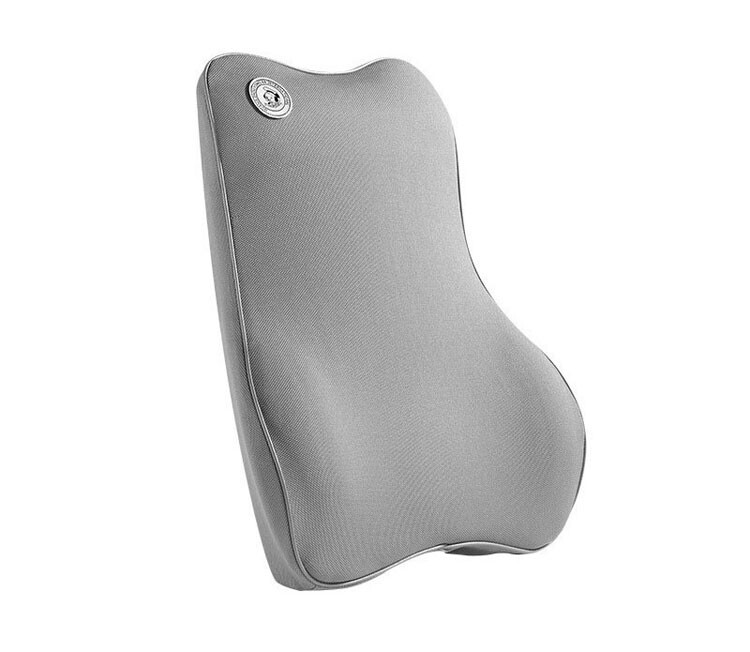 Car Lumbar Support Pillow Back Pillow Cushion Latex Orthopedic Backrest