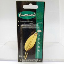 New Challenger 1/4 Oz Gold CWS14-G Weedless S...
