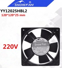 1pcs SNOWFAN YY12025HBL2 AC 220/240V 18/16W 12025 Cabinet Fan Cooling Fan