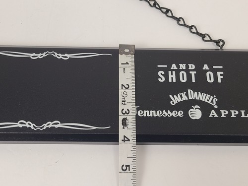 Jack Daniels Tennessee Apple Chalkboard Sign Bar Shot Special Menu Mancave Decor - Picture 8 of 10