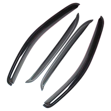 Fits 07-14 Chevy Tahoe GMC Yukon Window Visors Sun Guard Rain Deflector Vent 4PC