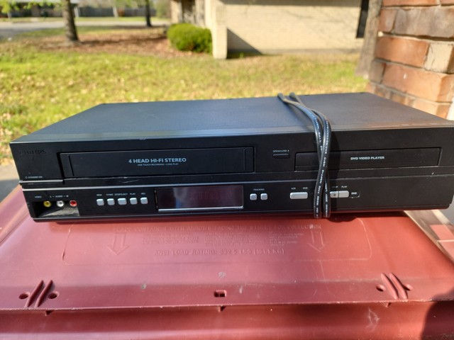 Philips VCR DVD Combo Dvp3355v/f7 VHS Player for sale online | eBay