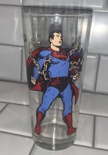 Vintage 1975 Pepsi Collector's Glass "Superman" by DC Comics